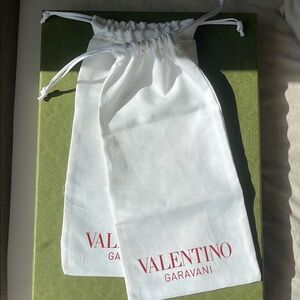 Valentino Garavani White Dust Bags
